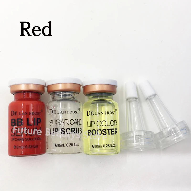 BB Lips Ampoule Serum Starter Kit Semi-Permanent BB Lip Gloss Tinted Pigment Lasting Moisturizing For Lip Care Glow