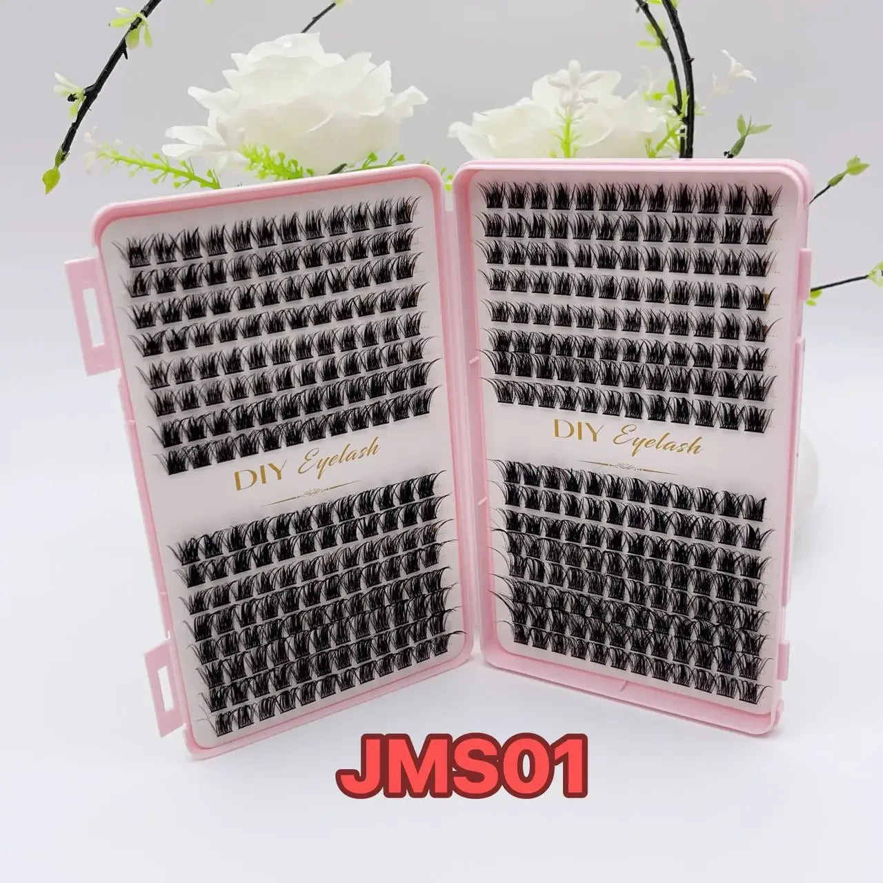 Segmented Individual Lashes Eyelash Book 3D Fluffy Clusters Extensions False Eyelash DIY Cluster Eyelash Extensions Makeup