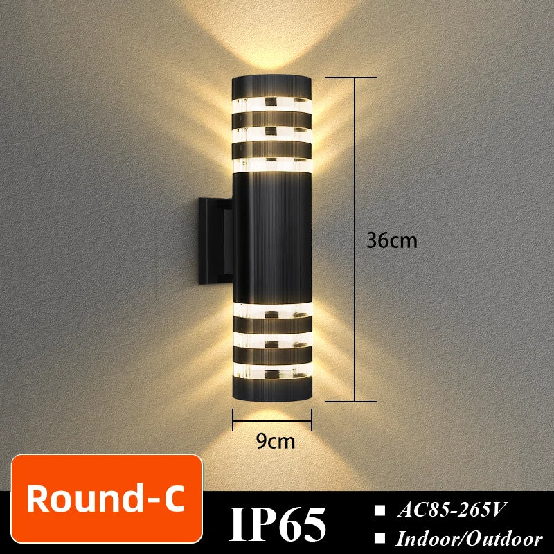 E27 LED Wall Light – IP65 Waterproof Indoor & Outdoor Lamp