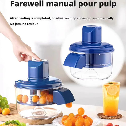 Automatic Electric Fruit & Vegetable Peeler | 360° Multi-Function Skin Remover