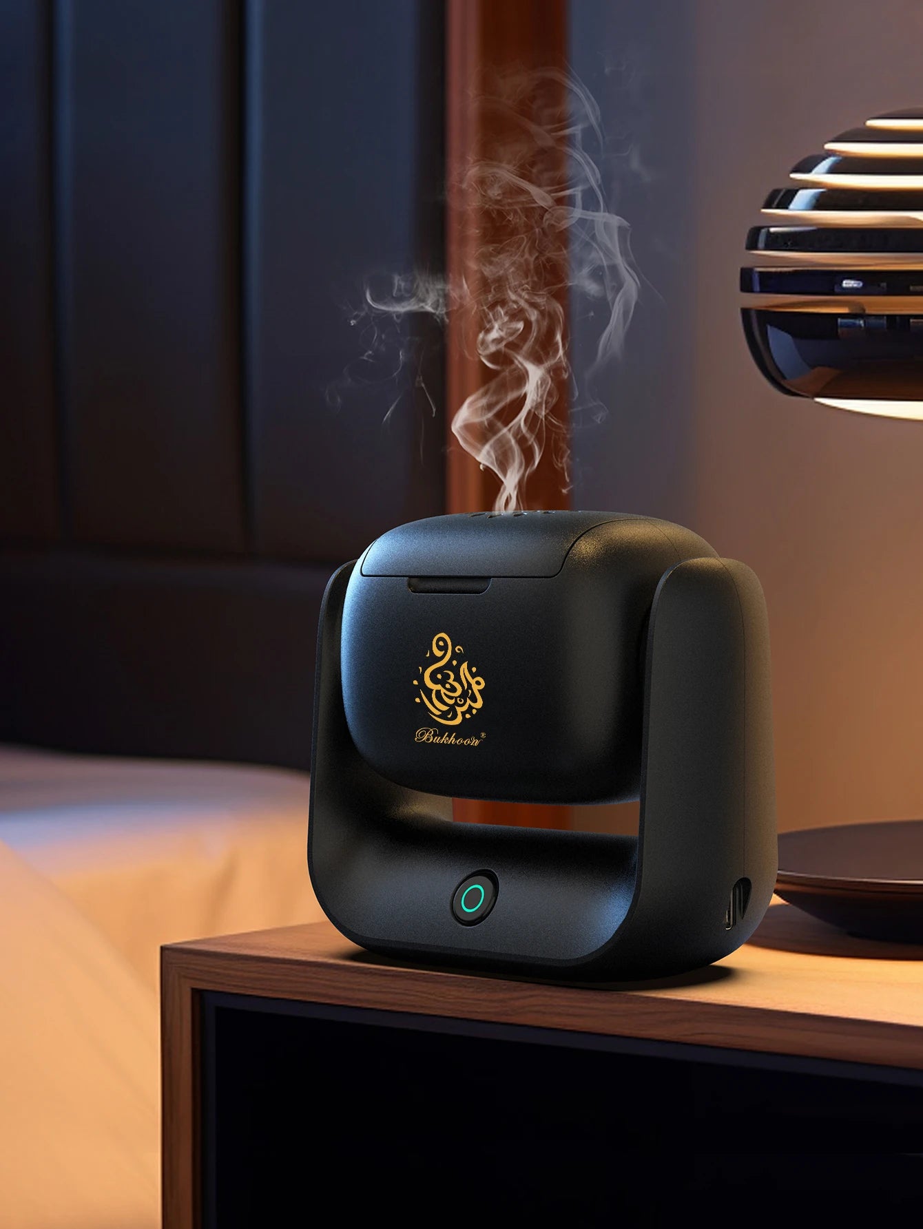 Luxury Rotatable Electric Incense Burner – USB Rechargeable Gift Set