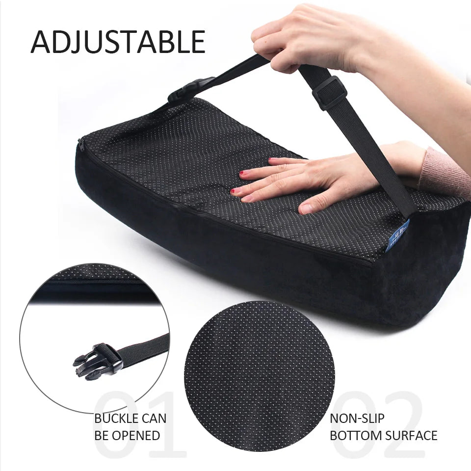 Professional Eyelash Extension Salon Memory Foam Pillow for Sleep Pillow Cervical Neck Health Care Half Round Pillow Shelf