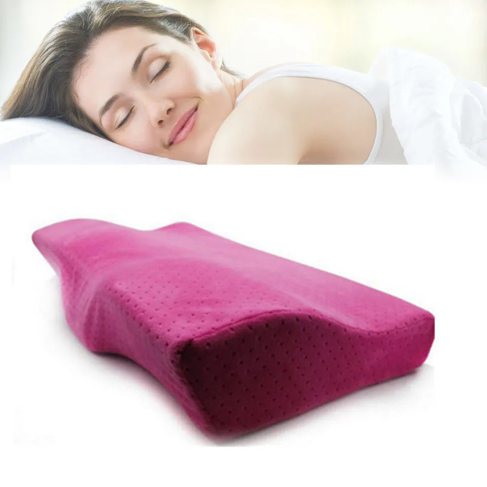 Professional Eyelash Extension Salon Memory Foam Pillow for Sleep Pillow Cervical Neck Health Care Half Round Pillow Shelf