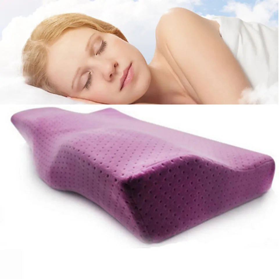 Professional Eyelash Extension Salon Memory Foam Pillow for Sleep Pillow Cervical Neck Health Care Half Round Pillow Shelf