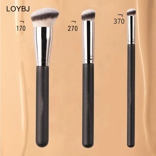 LOYBJ 170 Foundation Makeup Brush 270 370 Concealer Brushes Cosmetic Powder Blush Contour Cream Women Face Beauty Make Up Tools