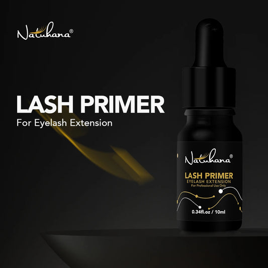 NATUHANA  Eyelash Extension Primer for Lash Application Extend Time Adhesive Bonding Strength False Lashers Fixing Agent Glue