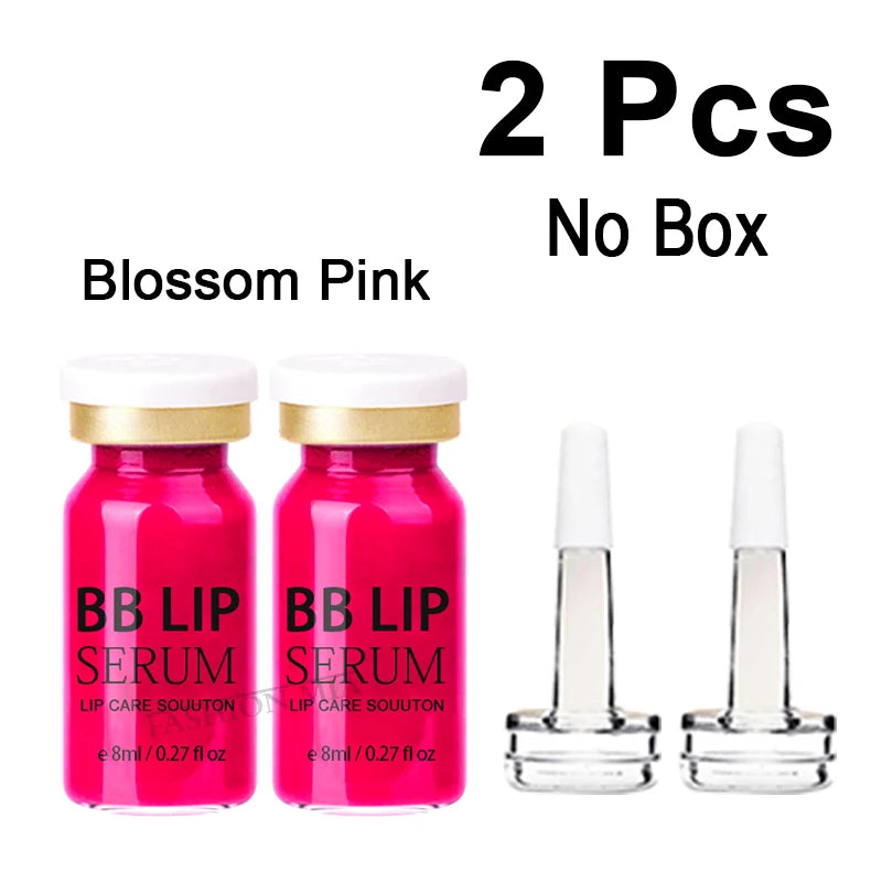 BB Lips Ampoule Serum Starter Kit Semi-Permanent BB Lip Gloss Tinted Pigment Lasting Moisturizing For Lip Care Glow