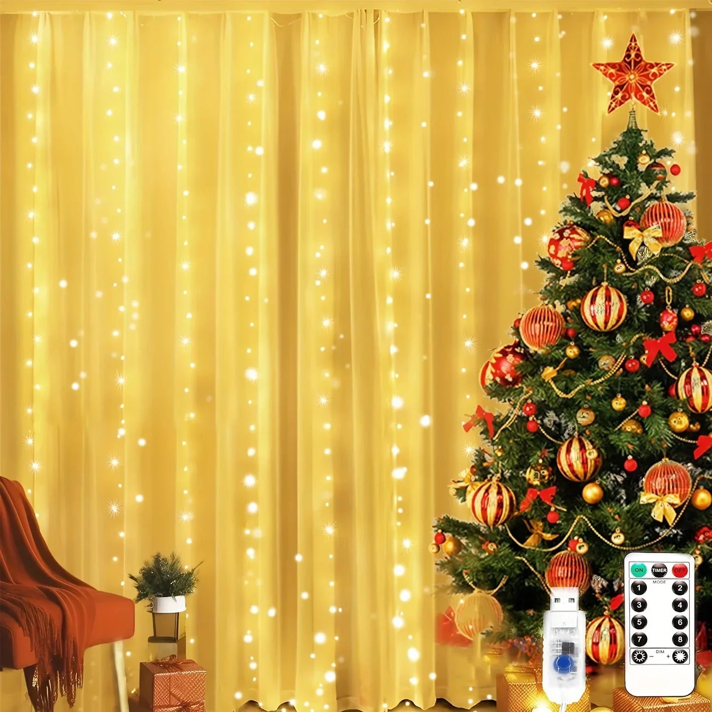 USB Remote Fairy Lights – Smart LED Decor for Home & Parties