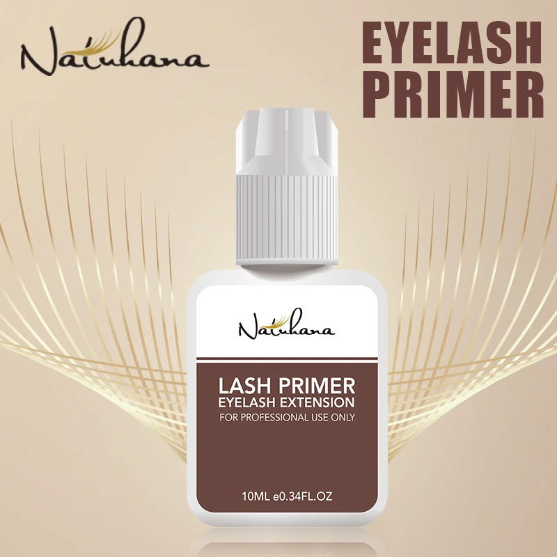 NATUHANA  Eyelash Extension Primer for Lash Application Extend Time Adhesive Bonding Strength False Lashers Fixing Agent Glue