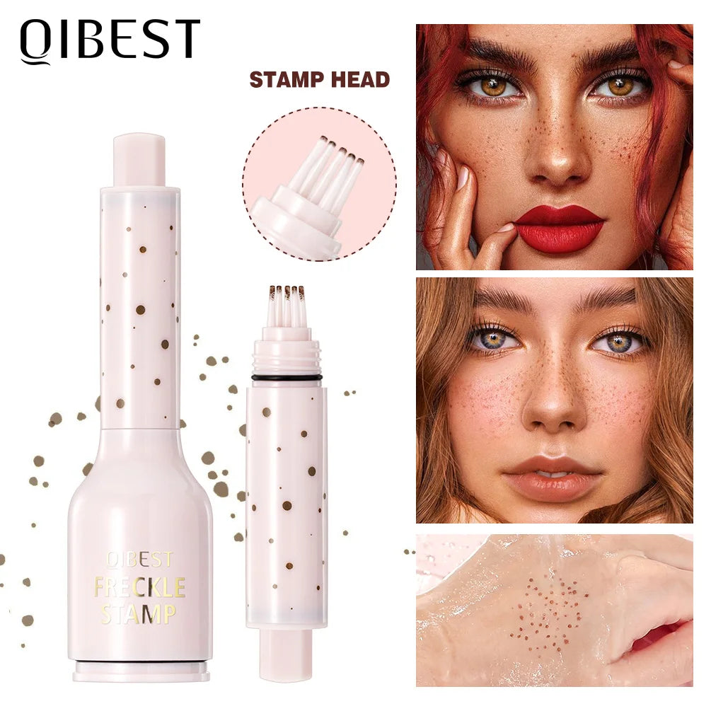 Liquid Air Cushion Freckle Stamp Pen Five-point Head Freckle Natural Simulation Fake Dot Spot Pen Waterproof Lasting Makeup