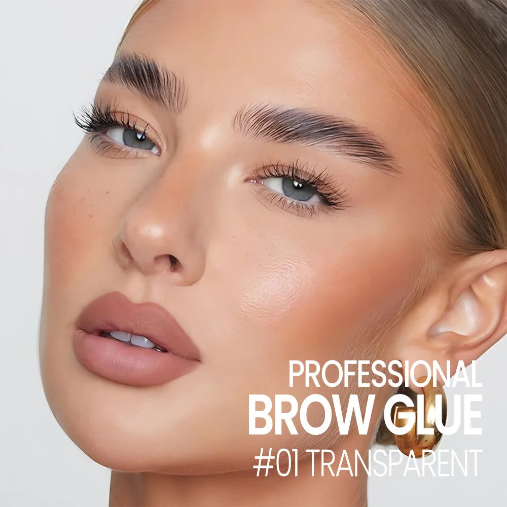 Transparent Eyebrow Styling Gel Waterproof 3D Quick-drying Makeup Eyebrow Sculpt Natural Wild Brow Setting Gel Wax Cosmetics