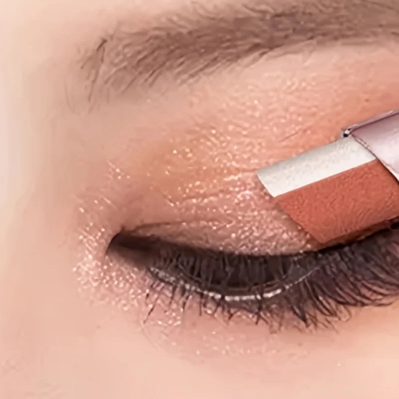 Double Color Eyeshadow Stick Pearlescent Eyeshadow Pencil Glitter Liner Highlighter Multicolor Eye Shadow Eyes Makeup Cosmetics