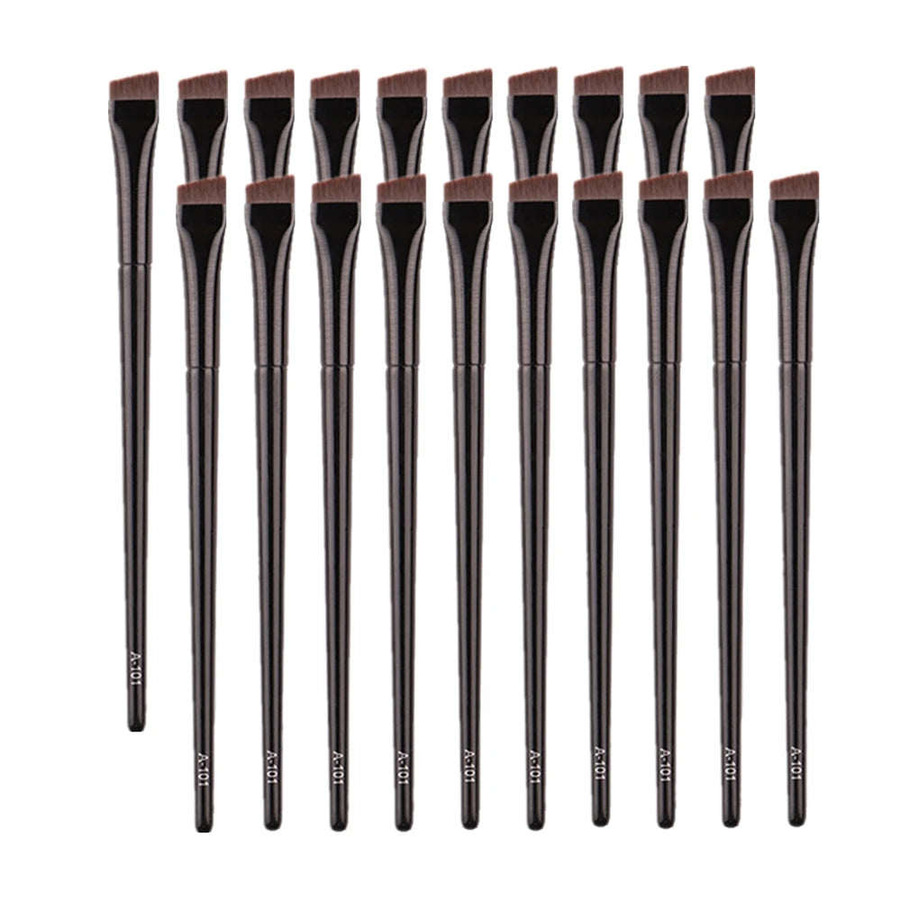 5/10/20/50 Pcs Brow Contour Makeup Brushes Eyebrow Eyeliner Brush Professional Super Thin Angled Liner Eye Brush Make Up Tools