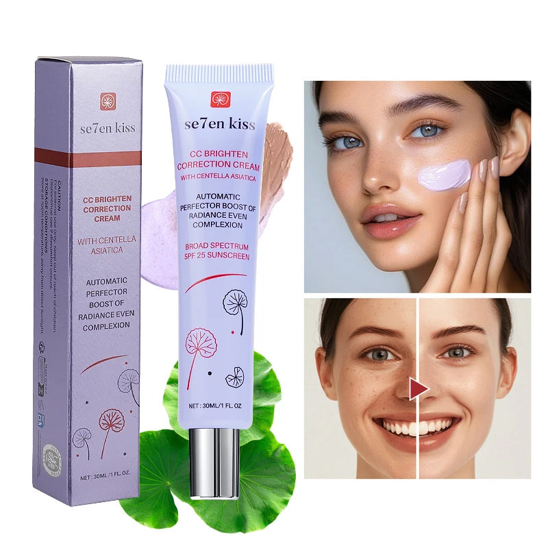 1PC isolation cream, lightweight moisturizing, waterproof and sweat proof, long-lasting natural makeup effect