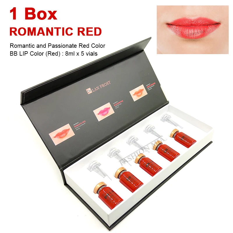 BB Lips Ampoule Serum Starter Kit Semi-Permanent BB Lip Gloss Tinted Pigment Lasting Moisturizing For Lip Care Glow