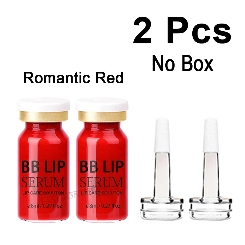 BB Lips Ampoule Serum Starter Kit Semi-Permanent BB Lip Gloss Tinted Pigment Lasting Moisturizing For Lip Care Glow