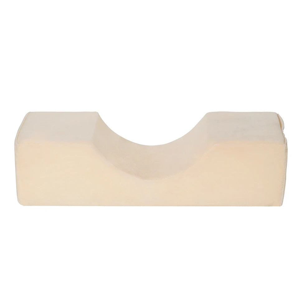 Professional Eyelash Extension Salon Memory Foam Pillow for Sleep Pillow Cervical Neck Health Care Half Round Pillow Shelf