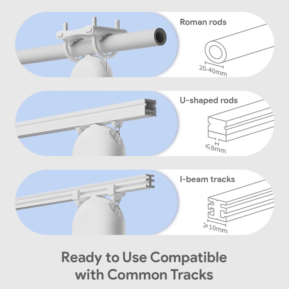 Tuya Smart Curtain Robot – Zigbee/Bluetooth, Voice Control