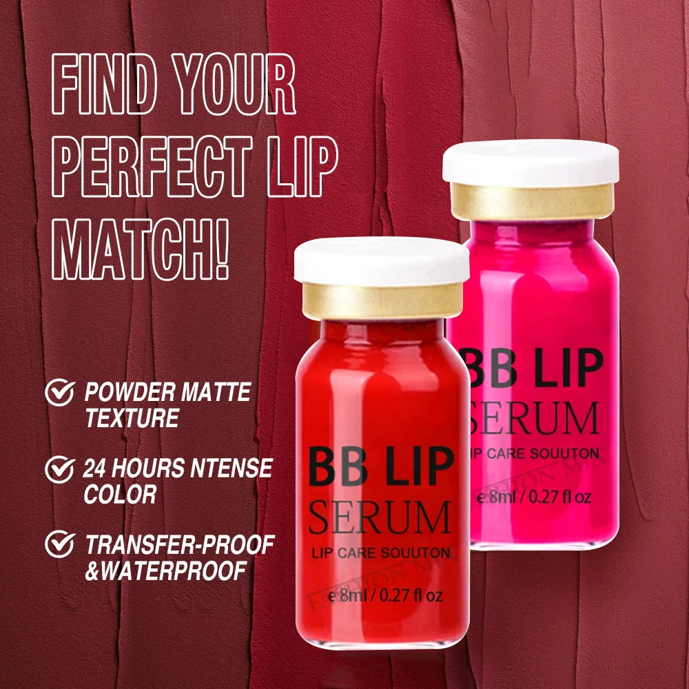 BB Lips Ampoule Serum Starter Kit Semi-Permanent BB Lip Gloss Tinted Pigment Lasting Moisturizing For Lip Care Glow