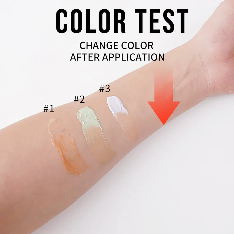 1PC isolation cream, lightweight moisturizing, waterproof and sweat proof, long-lasting natural makeup effect