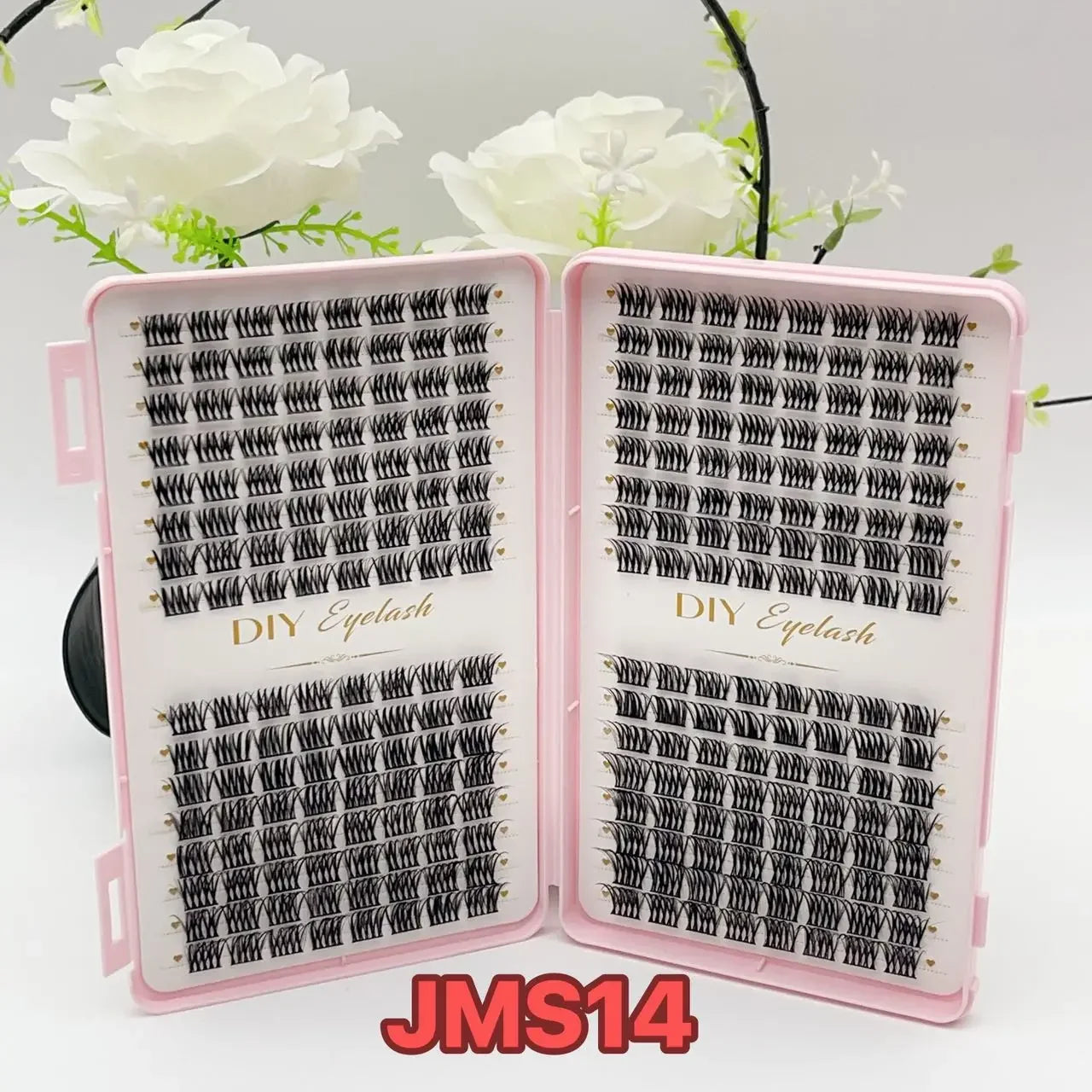 Segmented Individual Lashes Eyelash Book 3D Fluffy Clusters Extensions False Eyelash DIY Cluster Eyelash Extensions Makeup