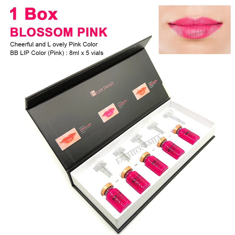 BB Lips Ampoule Serum Starter Kit Semi-Permanent BB Lip Gloss Tinted Pigment Lasting Moisturizing For Lip Care Glow