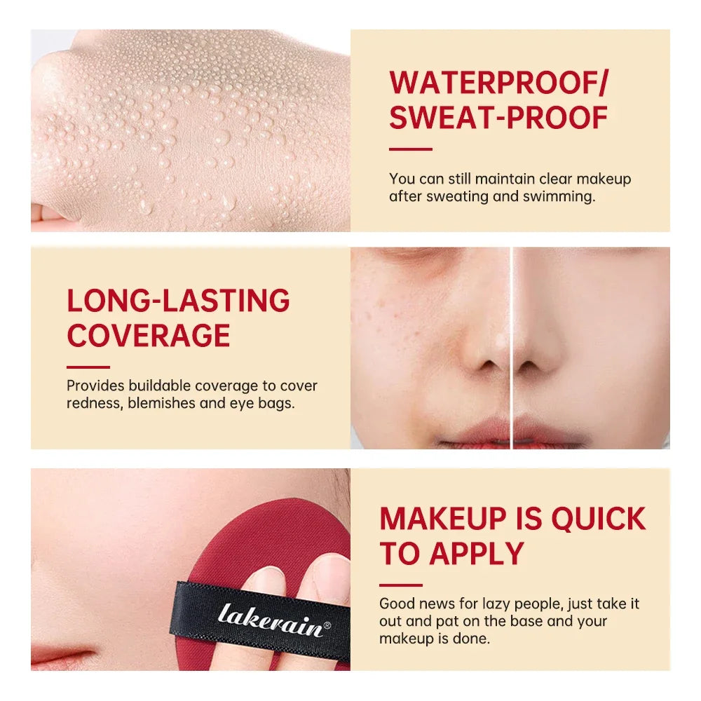 TIRTIR cushion foundation 24 Hours Long-lasting Super Fit Cushion Foundation Full Coverage TIRTIR Long-lasting Concealer