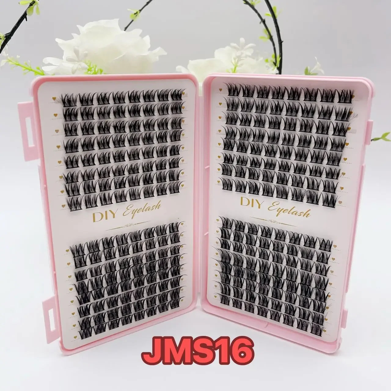 Segmented Individual Lashes Eyelash Book 3D Fluffy Clusters Extensions False Eyelash DIY Cluster Eyelash Extensions Makeup