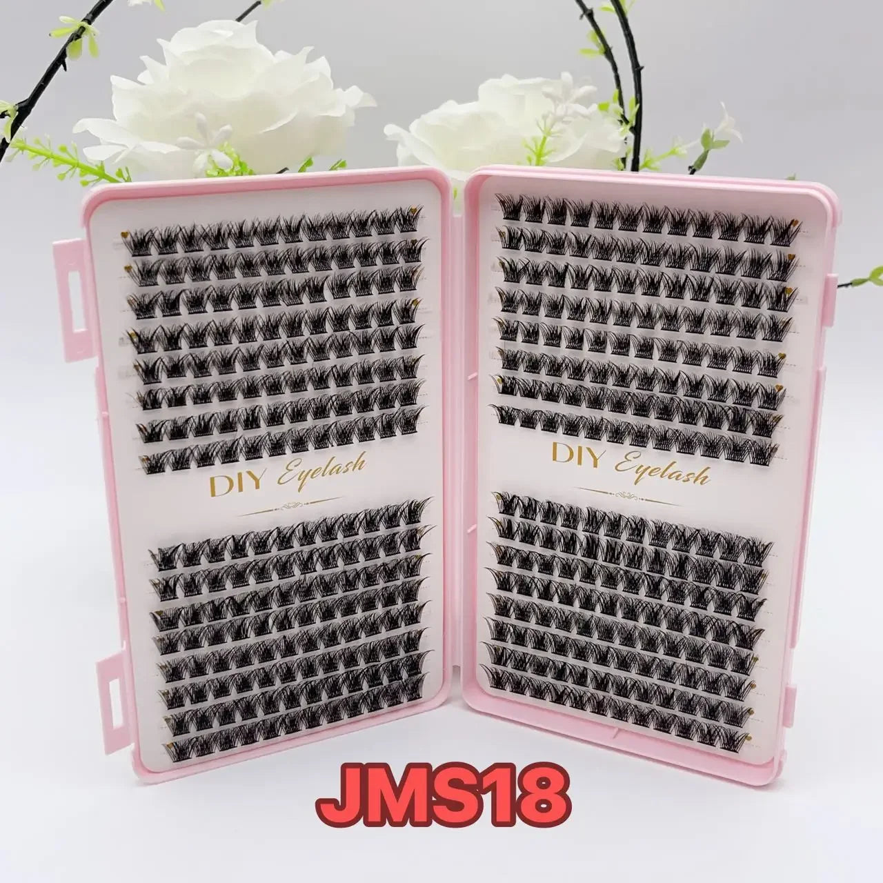 Segmented Individual Lashes Eyelash Book 3D Fluffy Clusters Extensions False Eyelash DIY Cluster Eyelash Extensions Makeup