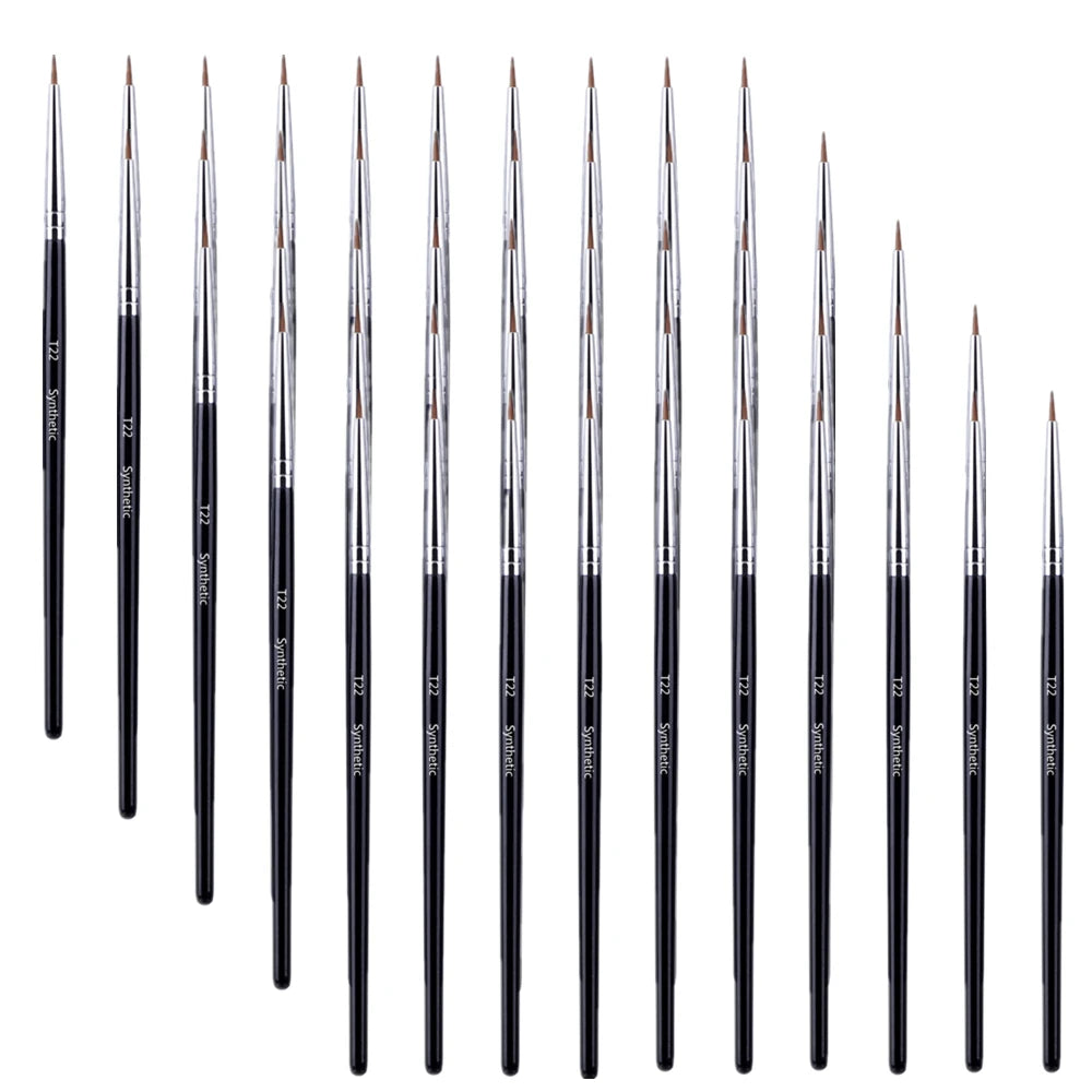 5/10/20/50 Pcs Brow Contour Makeup Brushes Eyebrow Eyeliner Brush Professional Super Thin Angled Liner Eye Brush Make Up Tools