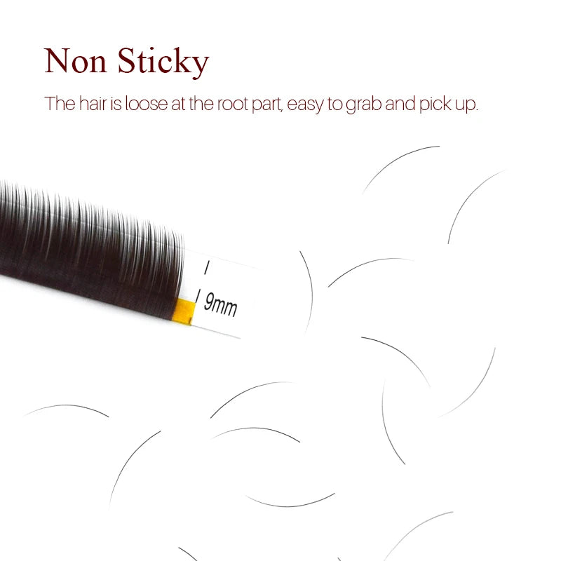 Song Lashes I Curly Eyebrow Extensions 12 Lines Per Piece Korean PBT Material Various Colors Soft and Resemble to Human Hairs