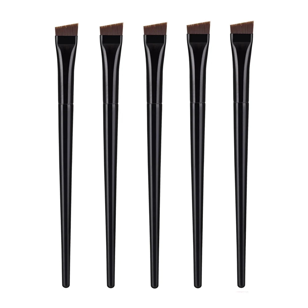 5/10/20/50 Pcs Brow Contour Makeup Brushes Eyebrow Eyeliner Brush Professional Super Thin Angled Liner Eye Brush Make Up Tools