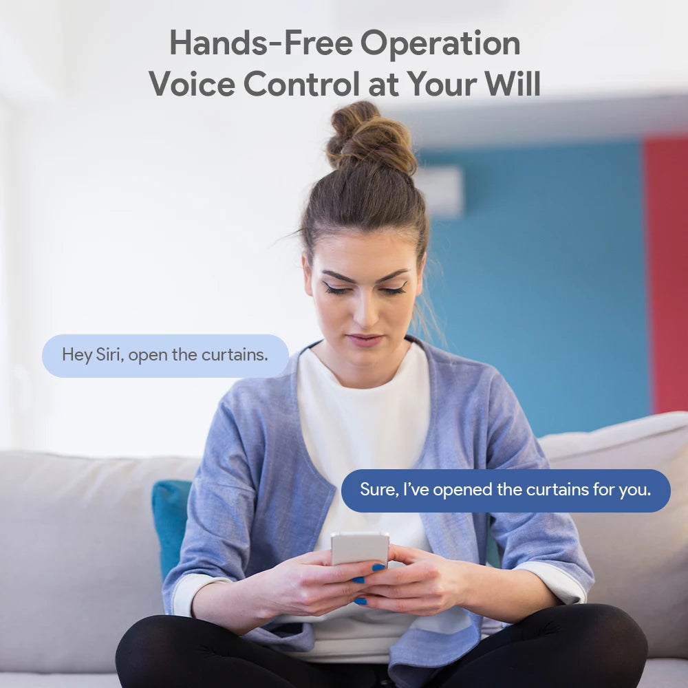 Tuya Smart Curtain Robot – Zigbee/Bluetooth, Voice Control