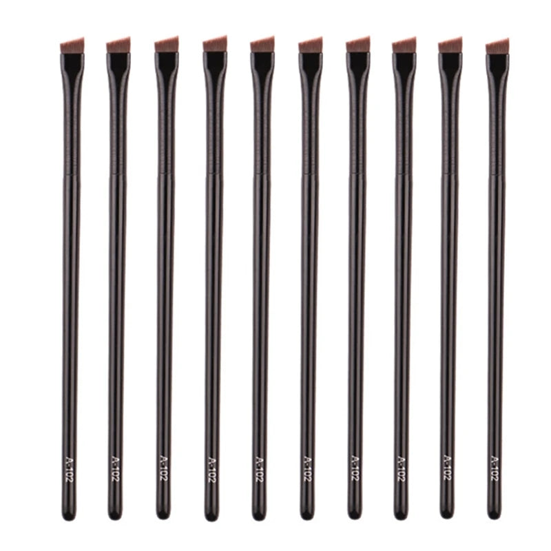 5/10/20/50 Pcs Brow Contour Makeup Brushes Eyebrow Eyeliner Brush Professional Super Thin Angled Liner Eye Brush Make Up Tools