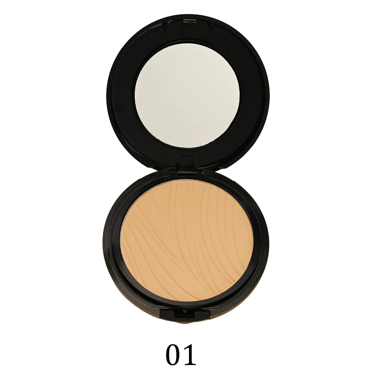 6-Color Matte Waterproof Oil-Control Face Powder Full-Coverage Concealer & Contour Fine Texture No Fly Long-Lasting Makeup