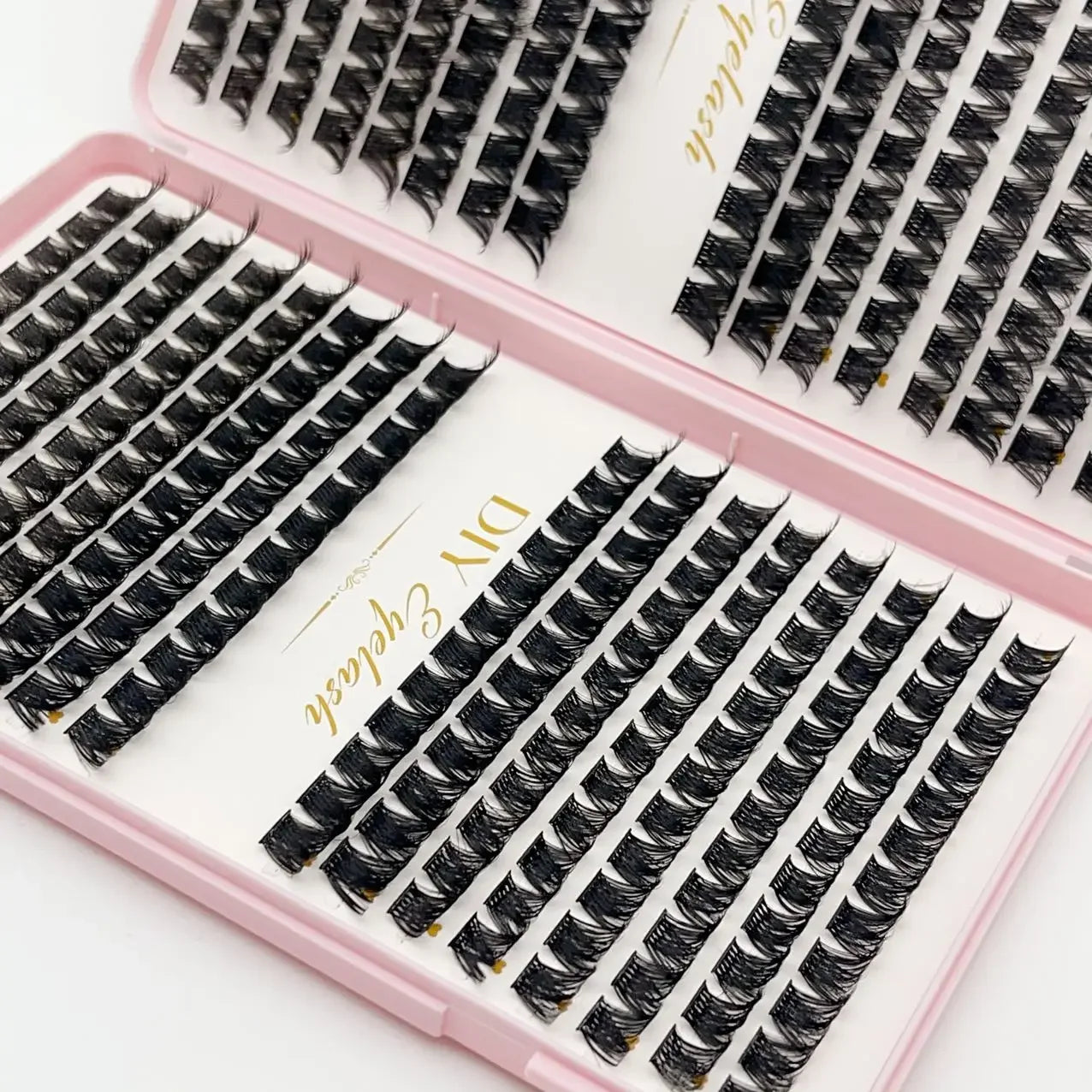 Segmented Individual Lashes Eyelash Book 3D Fluffy Clusters Extensions False Eyelash DIY Cluster Eyelash Extensions Makeup