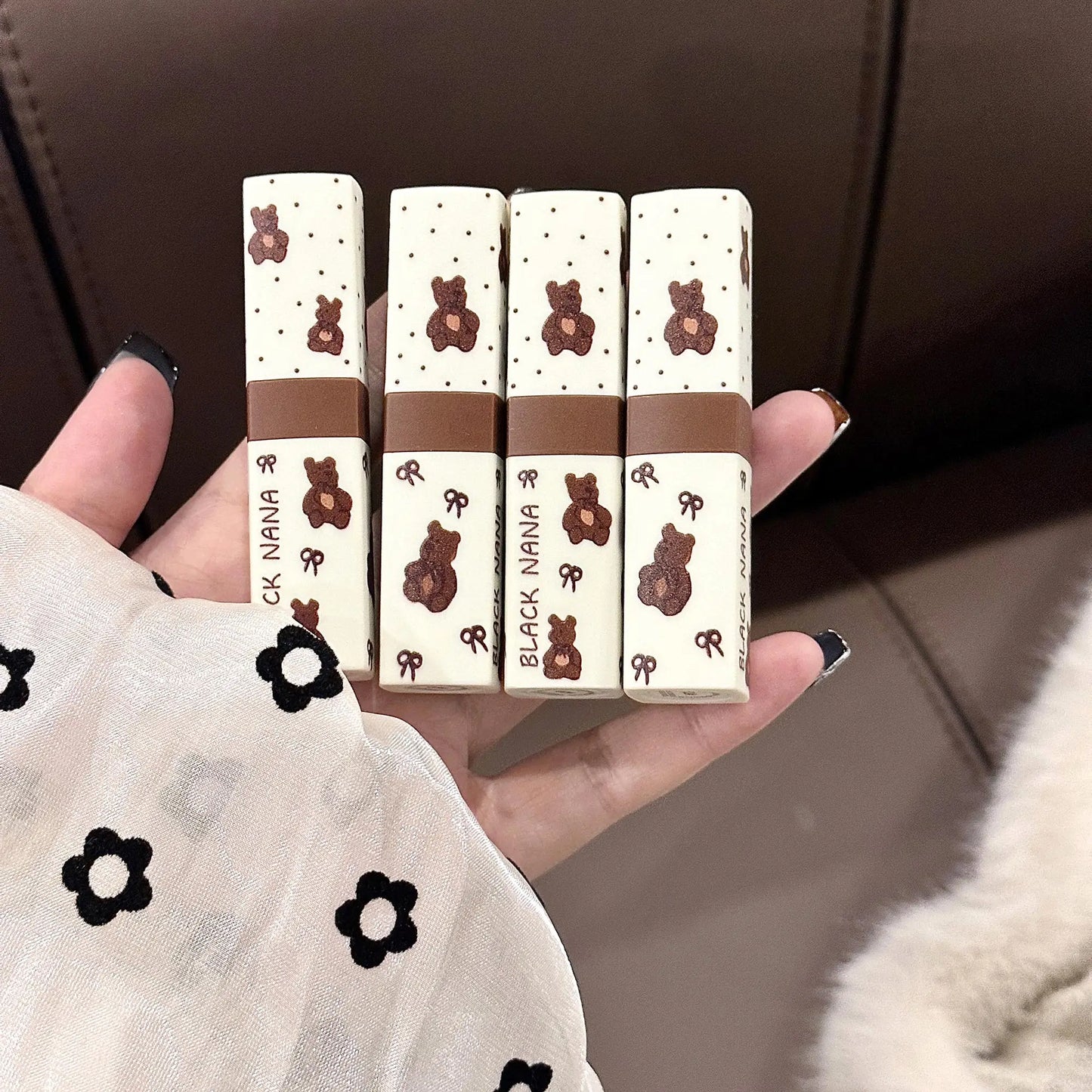 Matte Velvet Lipstick Cute Female Natural Lip Mud Student Party Waterproof and Long Lasting Lipgloss Beauty Makeup