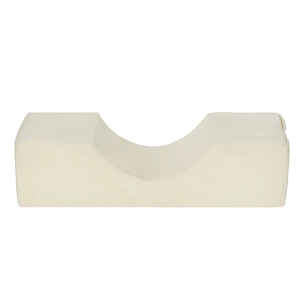 Professional Eyelash Extension Salon Memory Foam Pillow for Sleep Pillow Cervical Neck Health Care Half Round Pillow Shelf