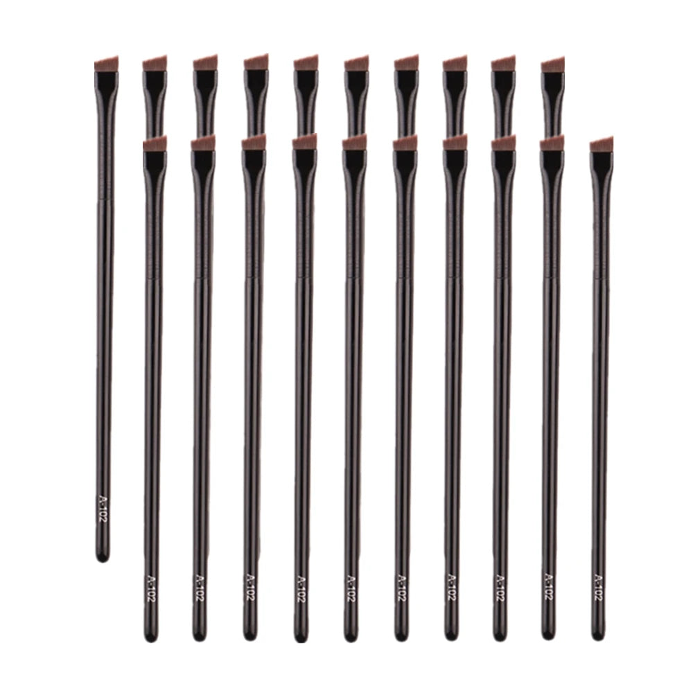 5/10/20/50 Pcs Brow Contour Makeup Brushes Eyebrow Eyeliner Brush Professional Super Thin Angled Liner Eye Brush Make Up Tools