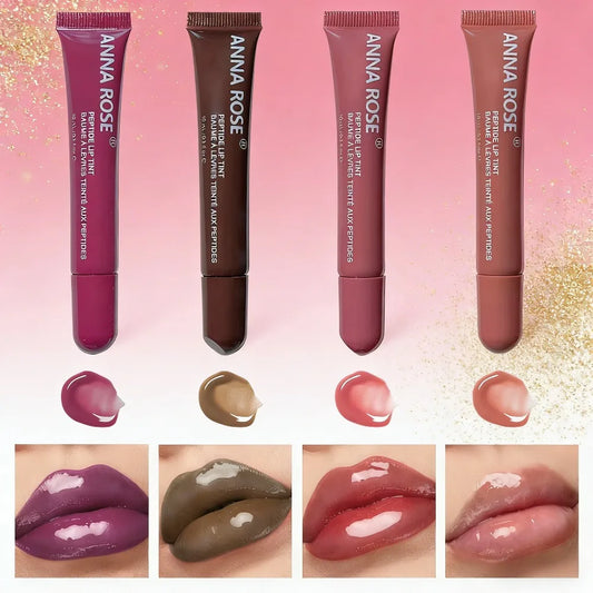 Miiror Glass Lip Glaze Jelly Oil: 1/4 Pcs Long Lasting Waterproof, Moisturizing Lip Serum for Lip Care
