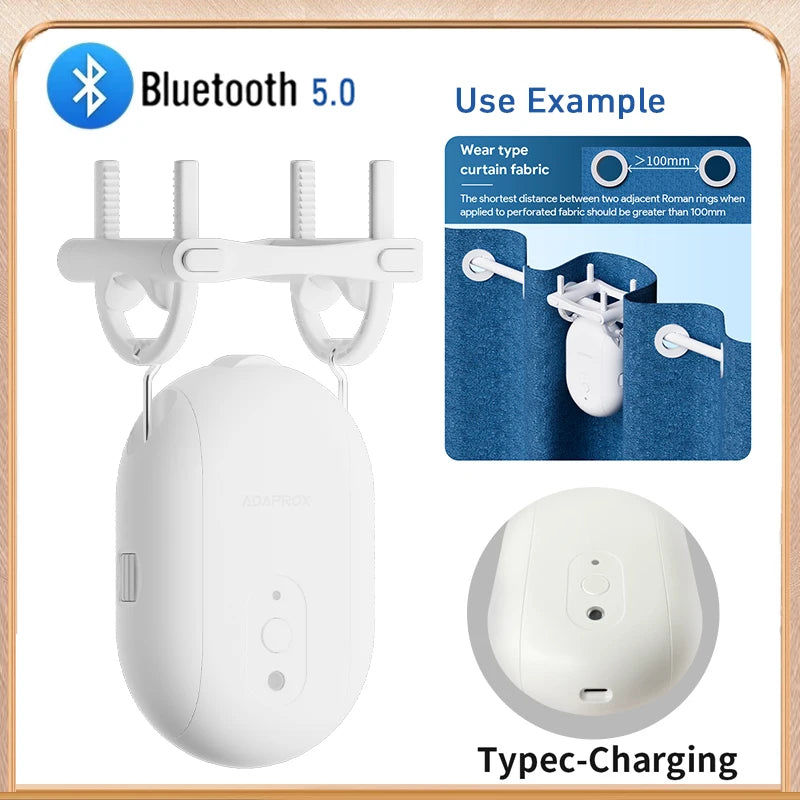 Tuya Smart Curtain Robot – Zigbee/Bluetooth, Voice Control