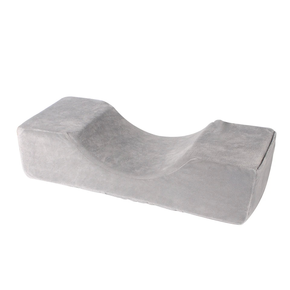 Professional Eyelash Extension Salon Memory Foam Pillow for Sleep Pillow Cervical Neck Health Care Half Round Pillow Shelf