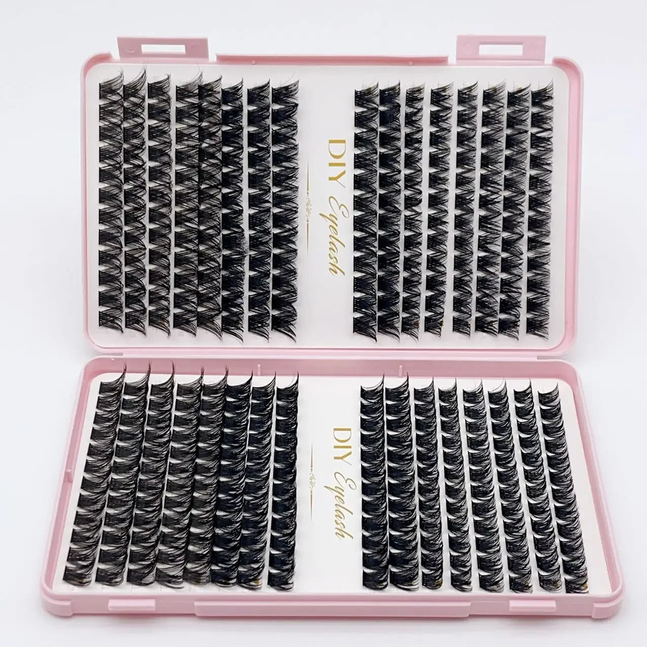 Segmented Individual Lashes Eyelash Book 3D Fluffy Clusters Extensions False Eyelash DIY Cluster Eyelash Extensions Makeup