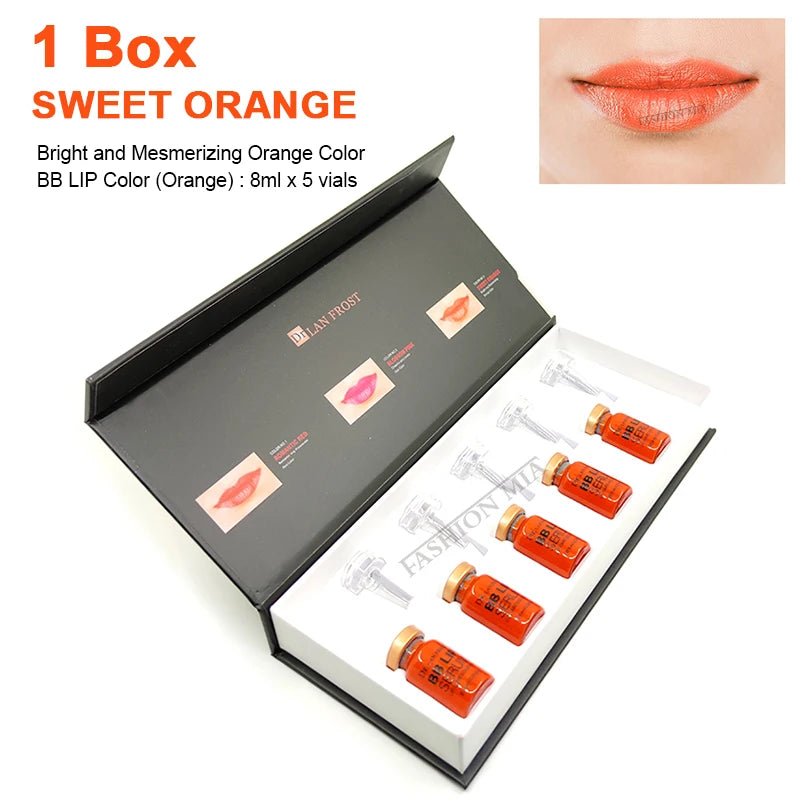 BB Lips Ampoule Serum Starter Kit Semi-Permanent BB Lip Gloss Tinted Pigment Lasting Moisturizing For Lip Care Glow